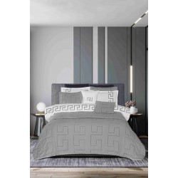 HELEN ÇEYİZ SETİ - Gri- Çift Kişilik