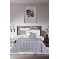 HELİX ÇEYİZ SETİ - Gri - Çift Kişilik